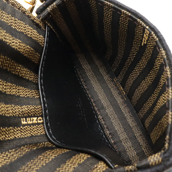 FENDI Black Raffia Shoulder Bag - Picture 8 of 10